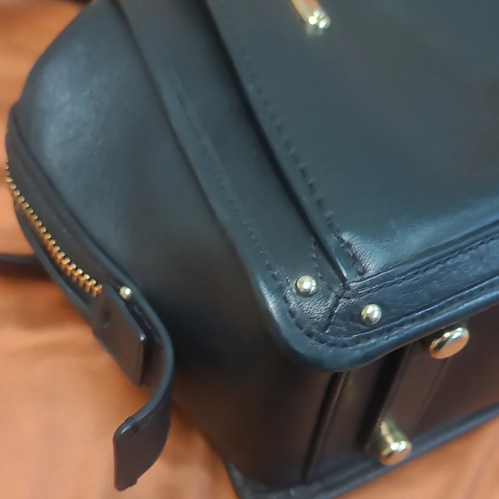 Coach Black Leather Dreamer 30947 - Picture 7 of 14